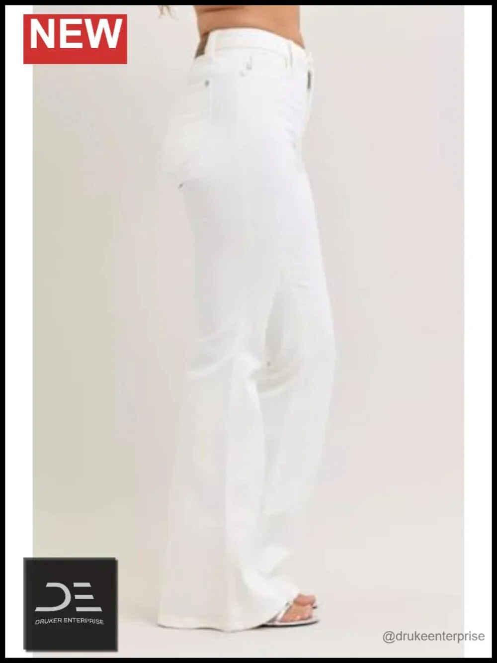 High Rise Tummy Control Flare Jeans 33